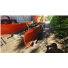 Image 2 : KUBOTA V5294A ORANGE 78" STRAIGHT BLADE ATTACHMENT WITH KUBOTA V5293B 4 POINT FRONT HITCH AND POWER