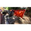 Image 3 : KUBOTA V5294A ORANGE 78" STRAIGHT BLADE ATTACHMENT WITH KUBOTA V5293B 4 POINT FRONT HITCH AND POWER