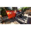 Image 4 : KUBOTA V5294A ORANGE 78" STRAIGHT BLADE ATTACHMENT WITH KUBOTA V5293B 4 POINT FRONT HITCH AND POWER