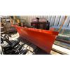 Image 2 : KUBOTA V5294A ORANGE 78" STRAIGHT BLADE ATTACHMENT WITH KUBOTA V5293B 4 POINT FRONT HITCH AND POWER