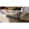 Image 2 : TREBOR MANUFACTURING CHECKER PLATE ALUMINUM MESH BOTTOM DROP BOX APPROX 51"L X 27"D X 24"H
