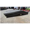 Image 3 : PALLET OF 15- 4'W X 8'L BLACK INDUSTRIAL HIGH-DENSITY POLYETHYLENE GROUND PROTECTION MATS
