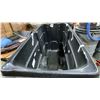Image 4 : ULINE H-1378BL BLACK RUBBERMAID MATERIAL STANDARD TILT TRUCK- 1 CUBIC YARD CAPACITY