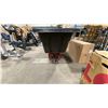 Image 4 : ULINE H-1378BL BLACK RUBBERMAID MATERIAL STANDARD TILT TRUCK- 1 CUBIC YARD CAPACITY