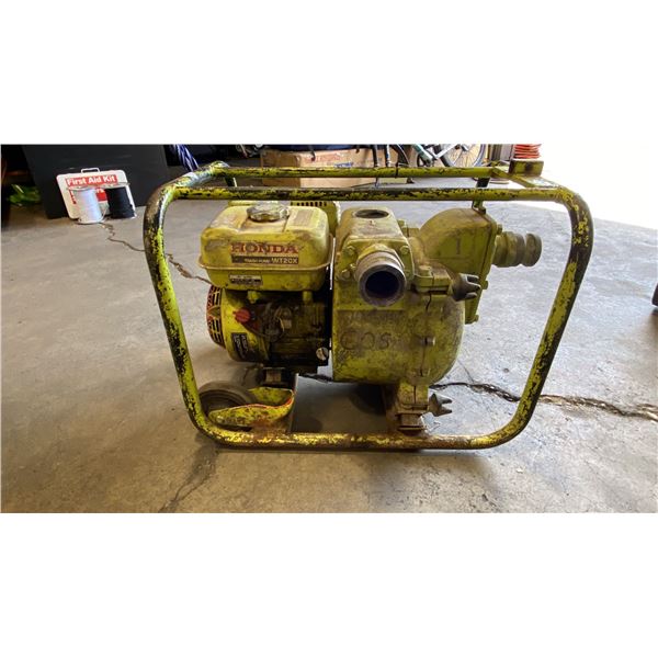 HONDA WT20X GAS POWERED TRASH PUMP WITH HONDA GX160 ENGINE