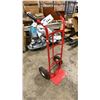 Image 1 : RED METAL SOLID TIRE 2 WHEEL HAND TRUCK