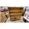 Image 2 : WOODEN MOBILE MULTI TIER MOVING CARTS APPROX 48"L X 24"D X 55.5"H
