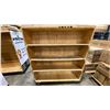 Image 2 : WOODEN MOBILE MULTI TIER MOVING CARTS APPROX 48"L X 24"D X 55.5"H