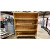 Image 1 : WOODEN MOBILE MULTI TIER MOVING CARTS APPROX 48"L X 24"D X 55.5"H