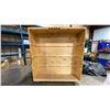 Image 2 : WOODEN MOBILE MULTI TIER MOVING CARTS APPROX 48"L X 24"D X 55.5"H