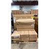 Image 1 : PALLET OF OF ASSORTED CAR PARTS & ARMSTRONG FLOORING COMPOSITION TILE