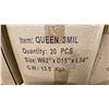 Image 2 : PALLET OF APPROX 40 CASES OF QUEEN 3MIL MATTRESS BAGS 20 PER CASE