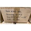 Image 2 : PALLET OF APPROX 37 CASES OF KING 3MIL MATTRESS BAGS 10 PER CASE