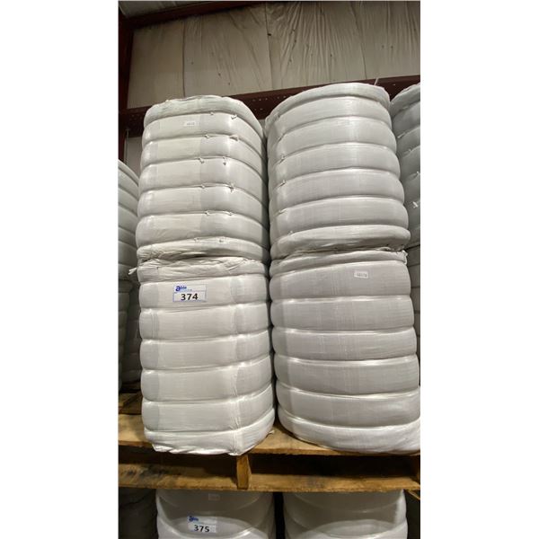 PALLET OF 12 BAILS OF 12 PCS COMMERCIAL BLACK / GREY NEW WAREHOUSE TRANSPORT PADS