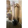 Image 10 : GROUP OF APPROX 12 ASSORTED OUTDOOR CANVAS PATIO UMBRELLAS & BLACK METAL MULTI UMBRELLA STAND