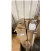 Image 2 : GROUP OF APPROX 12 ASSORTED OUTDOOR CANVAS PATIO UMBRELLAS & BLACK METAL MULTI UMBRELLA STAND