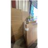Image 1 : DINING BENCH, TABLE TOP, RANGE HOOD, 22" ROTISSERIE, 30" STAINLESS STEEL FLUSH MOUNT HOOD &