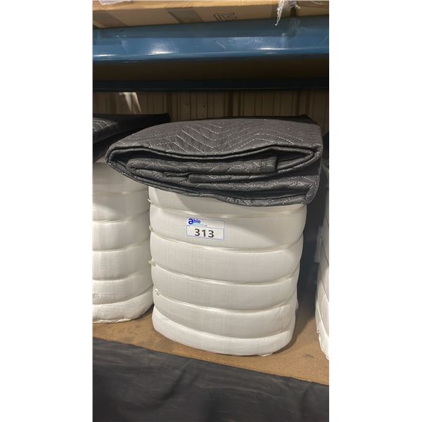 BAIL OF 12 PCS COMMERCIAL BLACK / GREY NEW WAREHOUSE TRANSPORT PADS