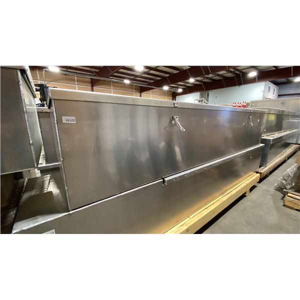 ALUMINUM SERVICE/TOOL CHEST APPROX 80.5"L X 19"D X 16"H