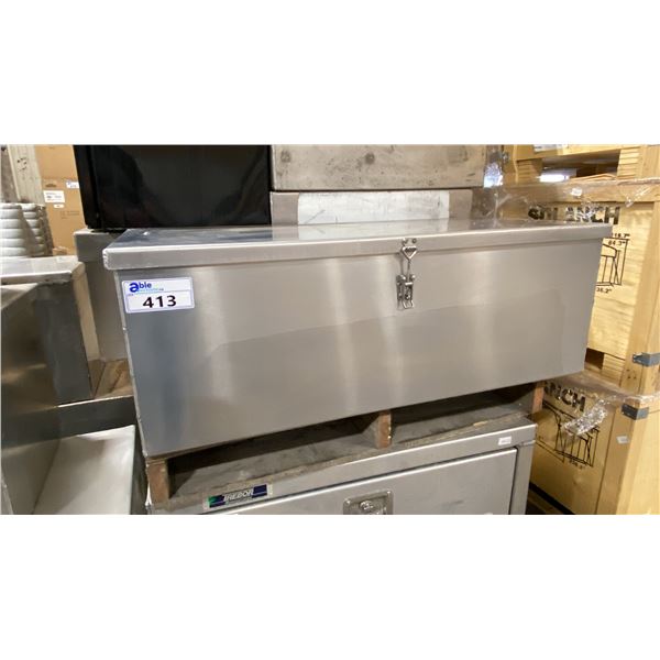 ALUMINUM SERVICE/TOOL CHEST APPROX 40" X 18"