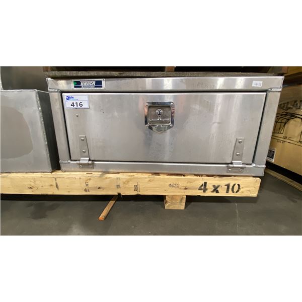 ALUMINUM SERVICE/TOOL CHEST APPROX 36"L X 18"H X 16"D