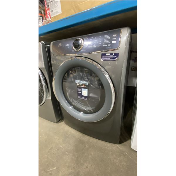 ELECTROLUX MODEL ELFE763CBTO. 8 CU. FT FRONT LOAD ELECTRIC DRYER IN TITANIUM