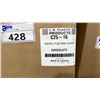 Image 2 : PAIR OF C.R PLASTIC PRODUCTS C25-16 SWIVEL PUB ARMCHAIRS *CHOCOLATE BROWN - 2 BOXES*