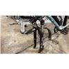 Image 3 : ENVO D35 TEAL/WHITE 8 SPEED E-BIKE WITH FRONT SUSPENSION & REAR DISC BRAKES *MISSING FRONT WHEEL-
