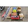 Image 3 : LARGE GROUP OF WEIGHT LIFTING EQUIPMENT- KANGSITE SQUAT RACK, 2 WEIGHT BARS, 1 CURL BAR,