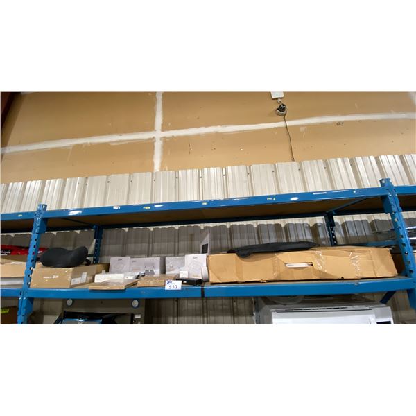 SHELF OF ASSORTED CAR ACCESSORIES- MOSTLY FOR TESLA MODEL Y & 3Y