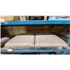 Image 2 : SHELF OF APPROX 5 GREY OUTDOOR PATIO CHAIR CUSHIONS & 4 GREY SEAT CUSHIONS
