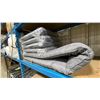 Image 3 : SHELF OF APPROX 5 GREY OUTDOOR PATIO CHAIR CUSHIONS & 4 GREY SEAT CUSHIONS