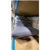 Image 4 : SHELF OF APPROX 5 GREY OUTDOOR PATIO CHAIR CUSHIONS & 4 GREY SEAT CUSHIONS