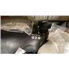 Image 3 : 2 LARGE PILLOW SEATS, GREY/WHITE STRIPED THROW PILLOWS & ASSORTED STUFFED ANIMALS