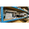 Image 2 : SHELF OF PARTS ONLY APPLIANCES-2 RANGE HOODS & WHITE SAMSUNG MICROWAVE
