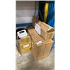 Image 1 : GROUP OF PLASTIC FILAMENT, BOX OF HANGING TRAYS, WIFI HANGERS, LED LIGHT PANELS & MORE