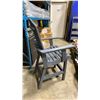 Image 3 : C.R PLASTICS GREY OUTDOOR CHAIR & GREY CADE CARTER SIDE TABLE