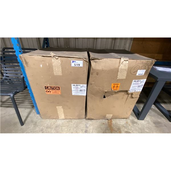 2 BROAN HLB11 INLINE BLOWERS