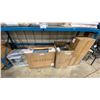 Image 1 : SHELF OF ASSORTED PARTS APPLIANCES- RANGE HOODS & GOZNEY PIZZA OVEN STAND