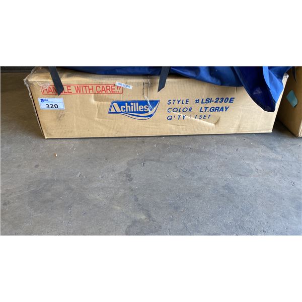 ACHILLES LSI-230E LIGHT GREY 7'7" HYPALON 2 PERSON 710LB CAPACITY PREMIUM INFLATABLE TENDER BOAT