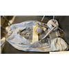 Image 2 : ACHILLES LSI-230E LIGHT GREY 7'7" HYPALON 2 PERSON 710LB CAPACITY PREMIUM INFLATABLE TENDER BOAT