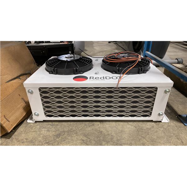 RED DOT R-9725-3P HEAVY-DUTY 12V REMOTE MOUNT AIR CONDITIONING CONDENSER ASSEMBLY *WHITE-IN BOX*