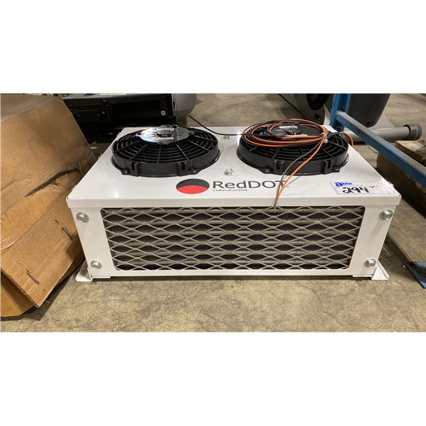 RED DOT R-9725-3P HEAVY-DUTY 12V REMOTE MOUNT AIR CONDITIONING CONDENSER ASSEMBLY *WHITE*
