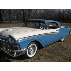 1957 Ford 2 door hardtop retractable restored and show ready