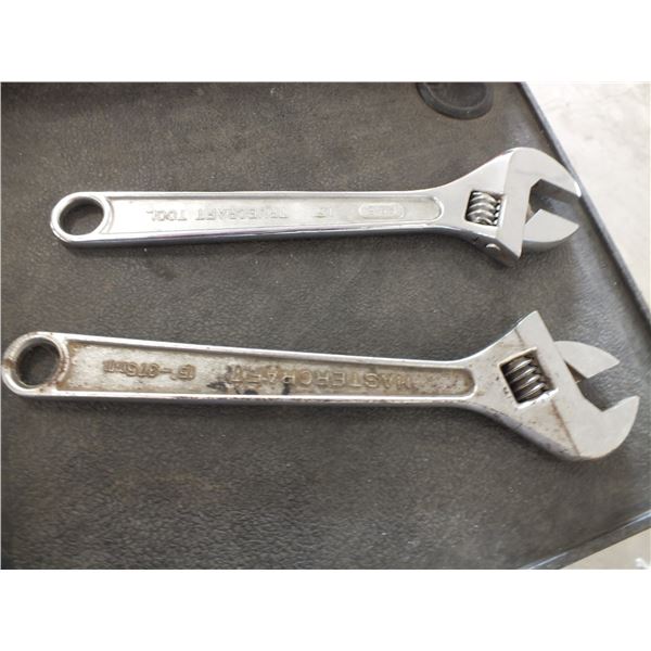 Two 15" Crescent Wrenches
