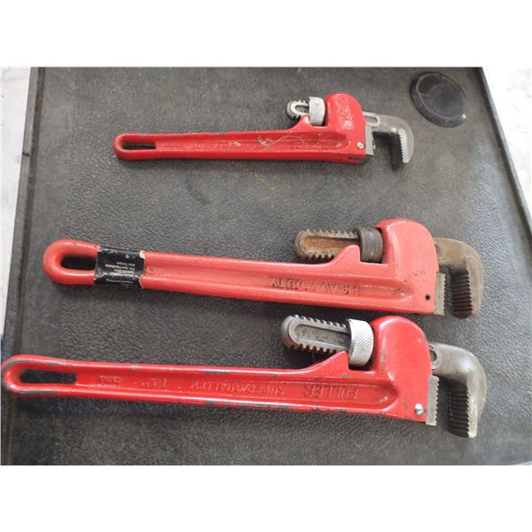 3 Pipe Wrenches
