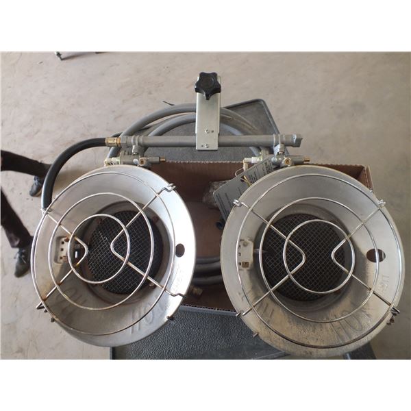 Duel Head Propane Heater