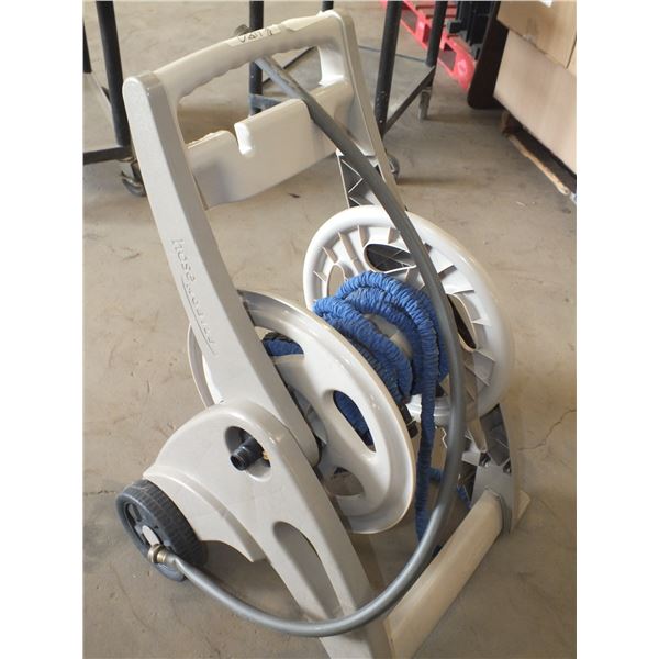 Garden Hose Reel w/ Expandable Hose