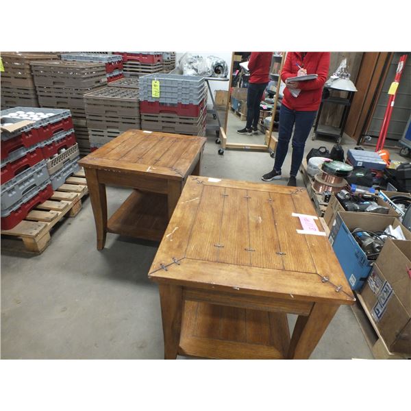 Two End Tables