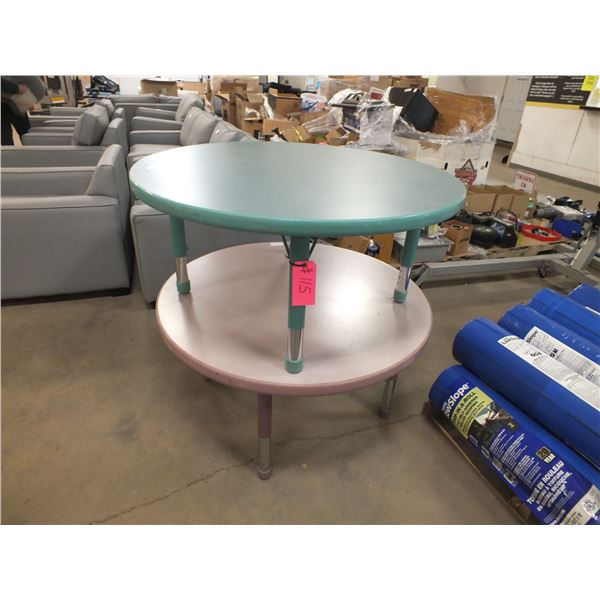 Two Kids Adjustable Tables